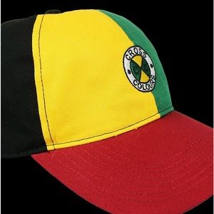 Cross Colours Color Block Dad Hat - Multi